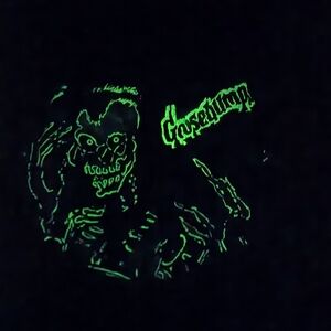 RARE NOS 1997 Goosebumps Boxers Kids 4-5 Glow In The Dark Bad Dog Barking Ghost